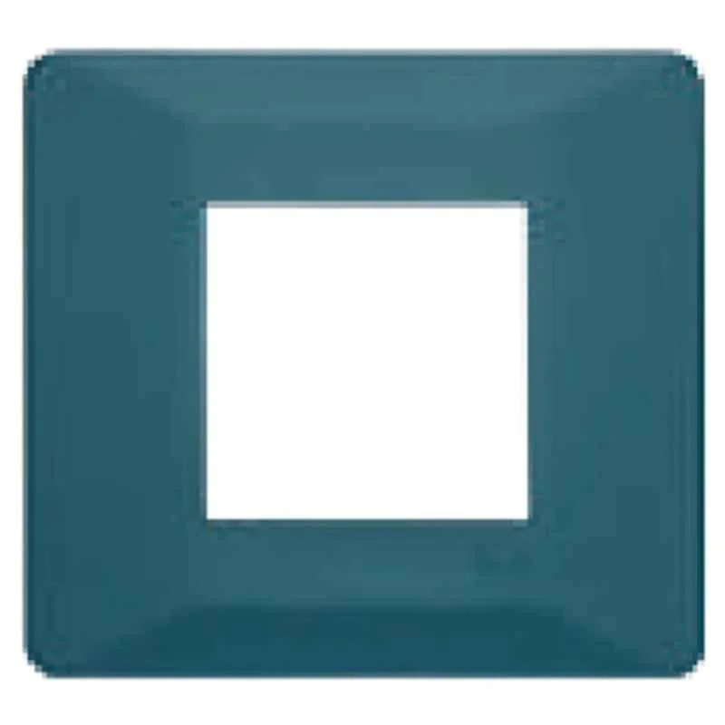 L&T entice 1 Module Cover Plate (Without Grid Frames) (Pack of 15) [Bottle Green]